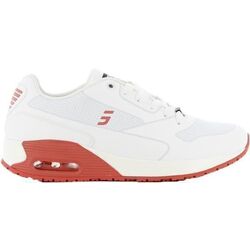 Chaussures non s&eacute;curit&eacute; femme ELA O1 SRC ESD FUCHSIA POITIERS