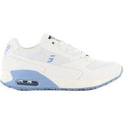 Chaussures non s&eacute;curit&eacute; femme ELA O1 SRC ESD LIGHT BLUE POITIERS