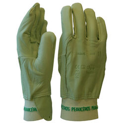 Gants cuir CONFORT vert