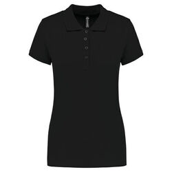 Polo MC femme piqu&eacute;