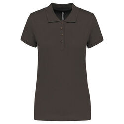 Polo MC femme piqu&eacute;
