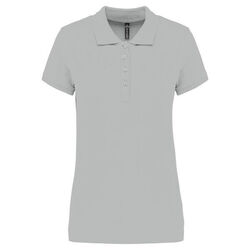 Polo MC femme piqu&eacute;