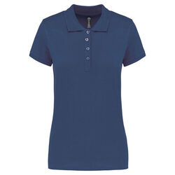 Polo MC femme piqu&eacute;