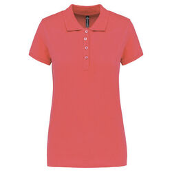 Polo MC femme piqu&eacute;