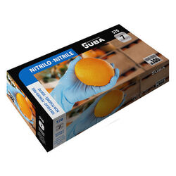 Gants chimie - Usage court NITRILE NON POUDR&Eacute;S POITIERS