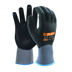 Gants de manutention E-FLEX NITRILE TOTAL PICOTS POITIERS