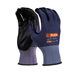 Gants de manutention E-FLEX NITRILE PAUME TACTILE POITIERS