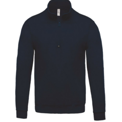 Sweat-shirt col zipp&eacute; POITIERS